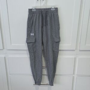 Under Armour Heather Gray Cargo Joggers